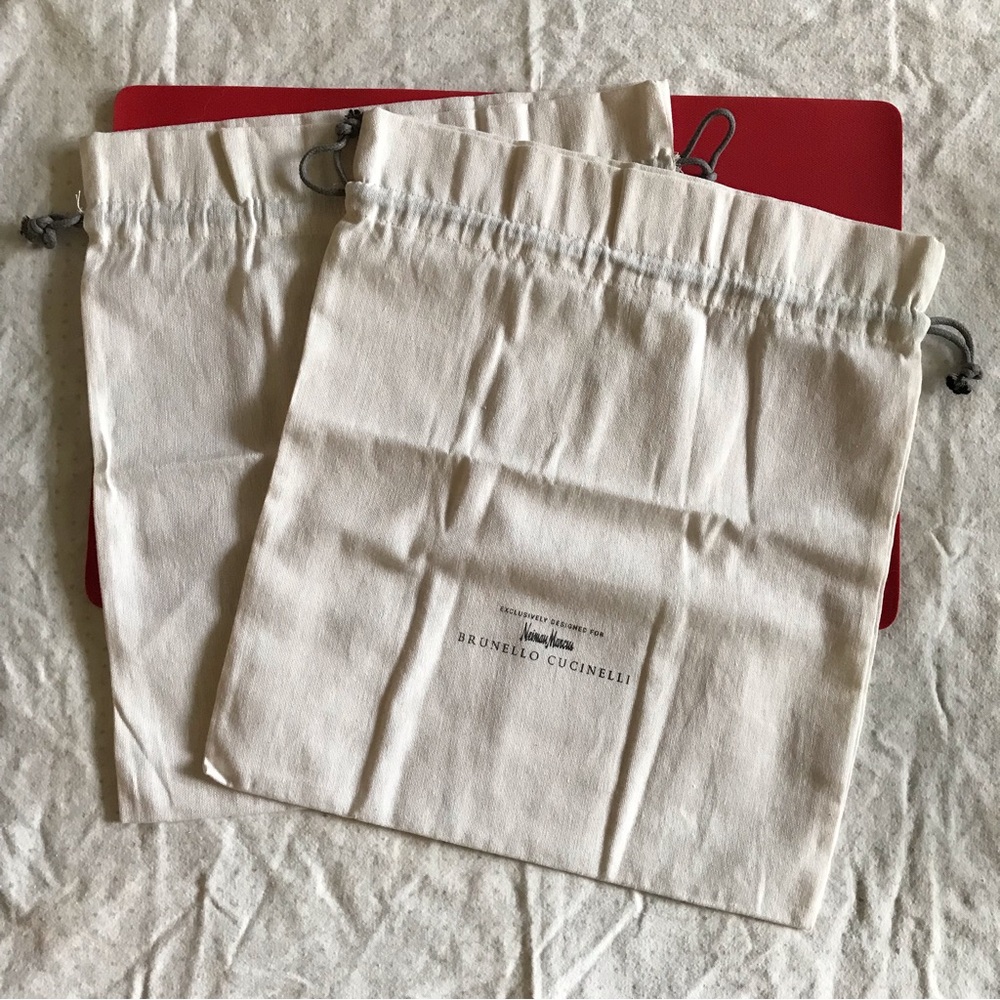 Pair of Brunello Cucinelli Dust Bags (Shoes)